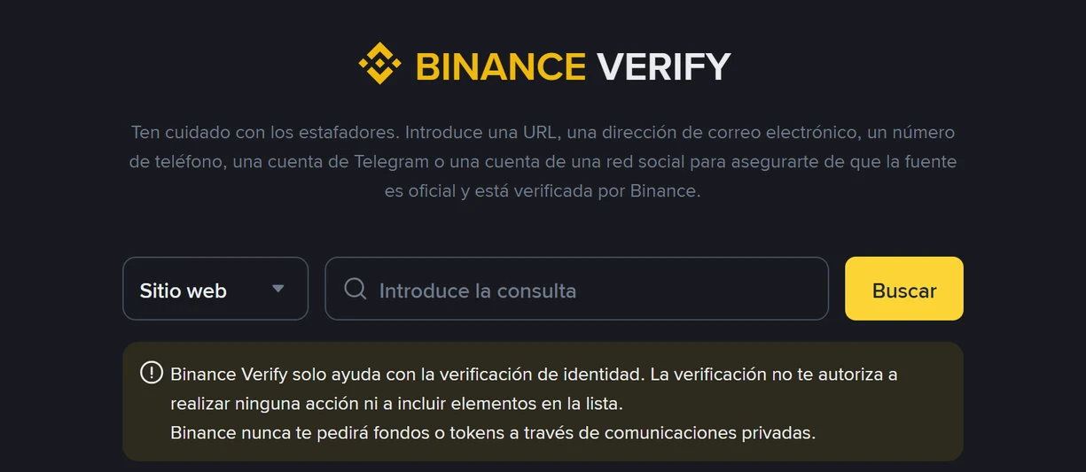 Alguien dice ser soporte de Binance: cómo verificar el canal antes de responder