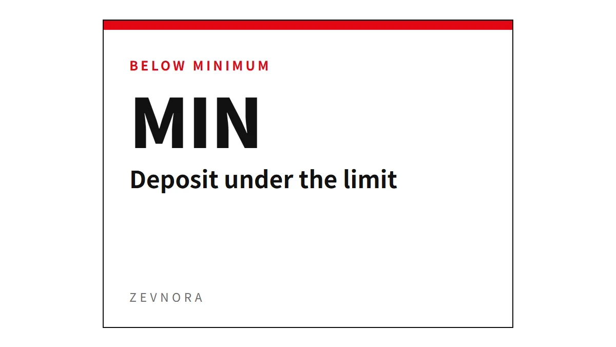 Depósito USDT bajo el mínimo en Binance