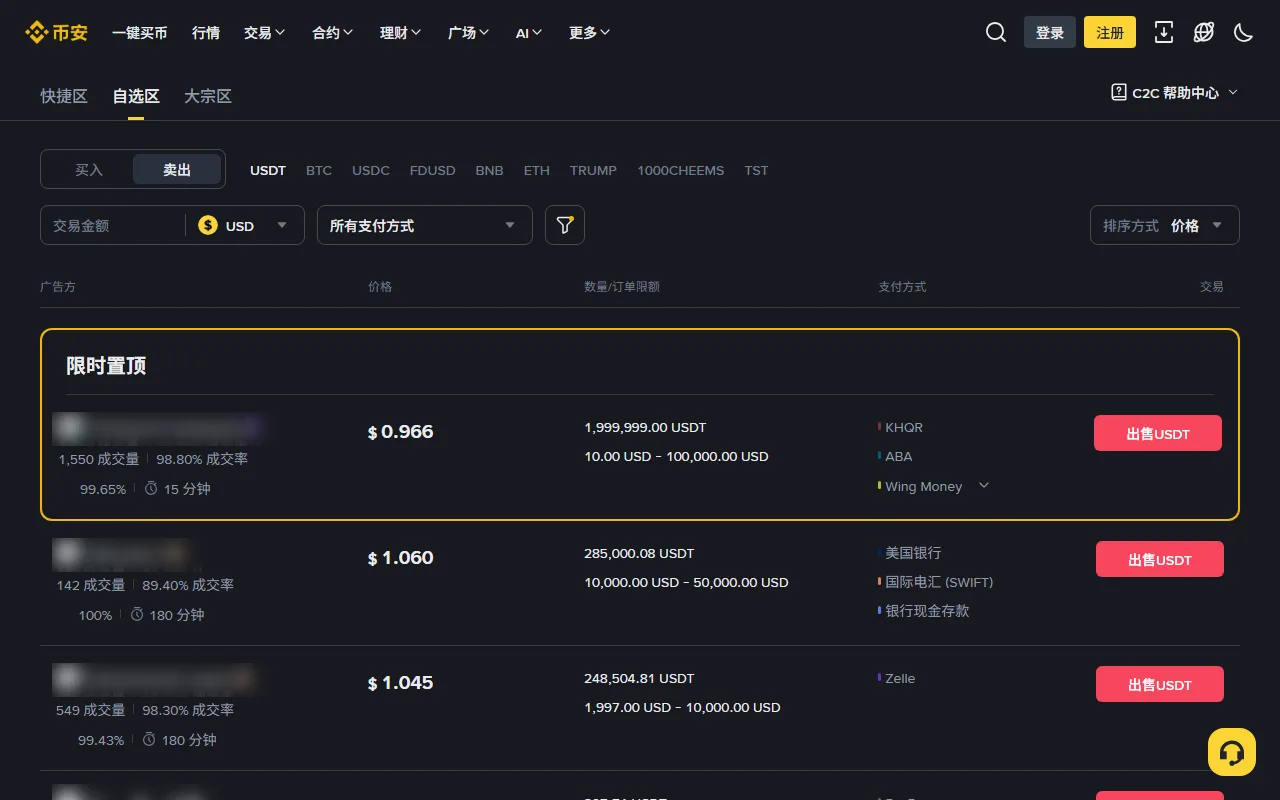 币安 P2P 卖 USDT 换本币：点「我已确认收款」前要核对的五件事